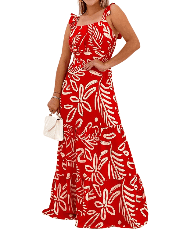 Vestido Long Havaiano